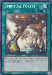Spiritual Forest AP01-EN020 Yu-Gi-Oh card from Astral Pack 1