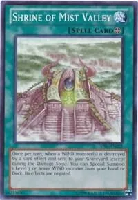 Shrine of Mist Valley AP01-EN022 Yu-Gi-Oh card from Astral Pack 1