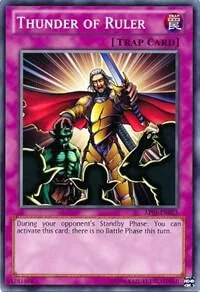 Thunder of Ruler AP01-EN023 Yu-Gi-Oh card from Astral Pack 1