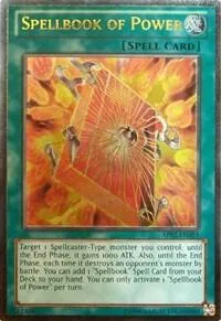 Spellbook of Power Ultimate Rare AP02-EN003 Yu-Gi-Oh card from Astral Pack 2