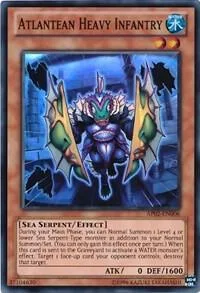 Atlantean Heavy Infantry AP02-EN006 Yu-Gi-Oh card from Astral Pack 2