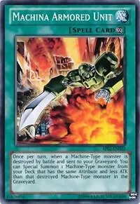 Machina Armored Unit AP02-EN022 Yu-Gi-Oh card from Astral Pack 2