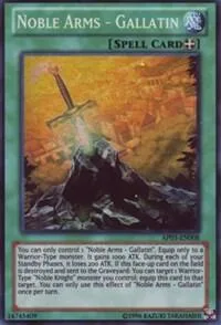 Noble Arms - Gallatin AP03-EN008 Yu-Gi-Oh card from Astral Pack 3