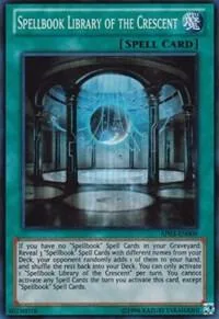 Spellbook Library of the Crescent AP03-EN009 Yu-Gi-Oh card from Astral Pack 3