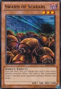 Swarm of Scarabs AP03-EN016 Yu-Gi-Oh card from Astral Pack 3