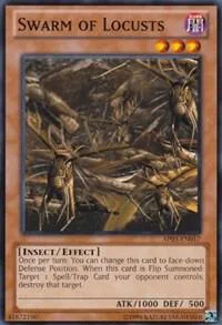 Swarm of Locusts AP03-EN017 Yu-Gi-Oh card from Astral Pack 3