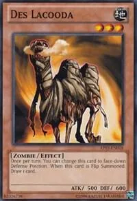Des Lacooda AP03-EN018 Yu-Gi-Oh card from Astral Pack 3