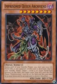 Imprisoned Queen Archfiend AP03-EN019 Yu-Gi-Oh card from Astral Pack 3