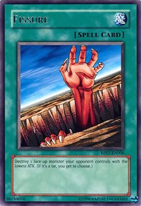 Fissure RP01-EN006 Yu-Gi-Oh card from Retro Pack