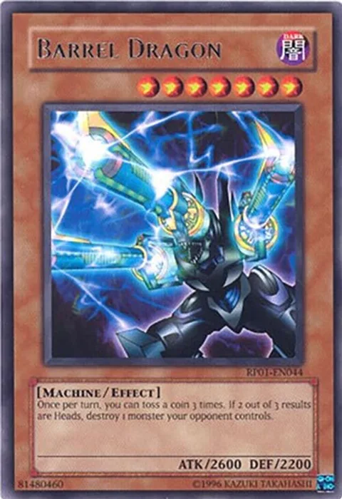 Barrel Dragon RP01-EN044 Yu-Gi-Oh card from Retro Pack