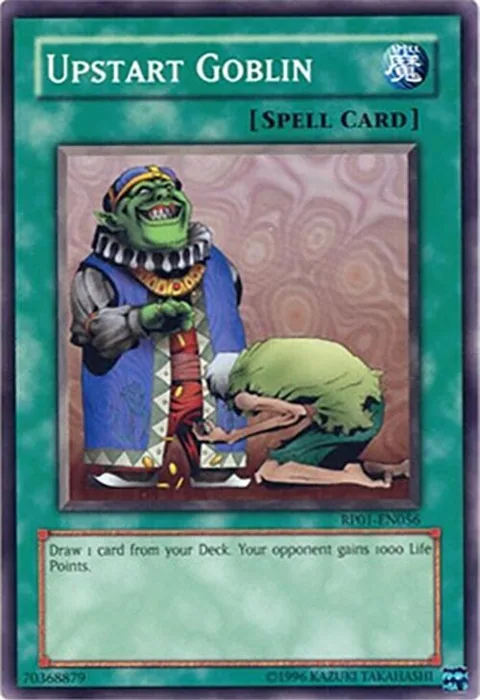 Upstart Goblin RP01-EN056 Yu-Gi-Oh card from Retro Pack