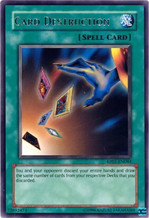 Card Destruction RP01-EN084 Yu-Gi-Oh card from Retro Pack