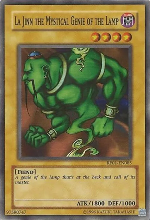 La Jinn the Mystical Genie of the Lamp RP01-EN085 Yu-Gi-Oh card from Retro Pack