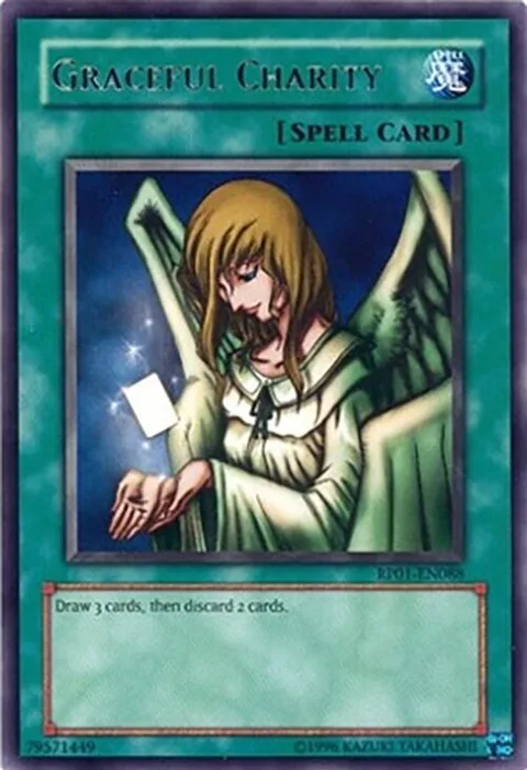 Graceful Charity RP01-EN088 RP01 Unlimited Rare Yu-Gi-Oh card from Retro Pack