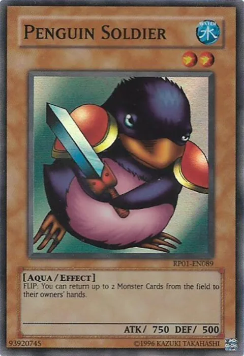 Penguin Soldier RP01-EN089 Yu-Gi-Oh card from Retro Pack