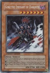 Gorz the Emissary of Darkness RP02-EN000 RP02 Limited Yu-Gi-Oh card from Retro Pack 2