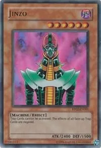 Jinzo RP02-EN001 RP02 Unlimited Ultra Rare Yu-Gi-Oh card from Retro Pack 2