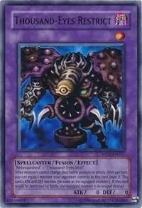 Thousand-Eyes Restrict RP02-EN021 RP02 Unlimited Ultra Rare Yu-Gi-Oh card from Retro Pack 2