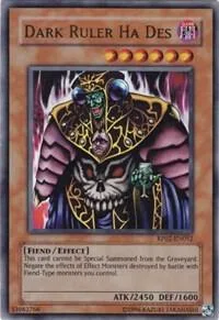 Dark Ruler Ha Des RP02-EN052 Yu-Gi-Oh card from Retro Pack 2