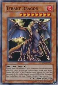 Tyrant Dragon RP02-EN056 Yu-Gi-Oh card from Retro Pack 2
