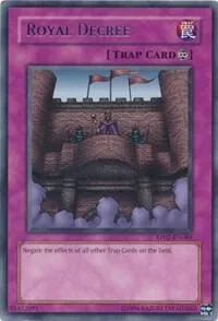 Royal Decree RP02-EN084 Yu-Gi-Oh card from Retro Pack 2