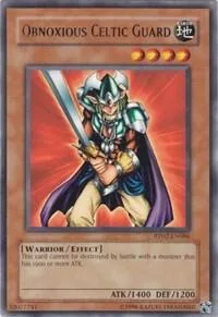 Obnoxious Celtic Guard RP02-EN086 Yu-Gi-Oh card from Retro Pack 2