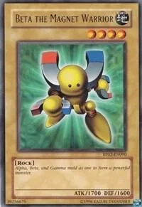 Beta The Magnet Warrior RP02-EN090 Yu-Gi-Oh card from Retro Pack 2
