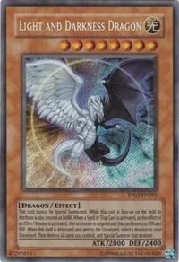 Light and Darkness Dragon RP02-EN095 RP02 Unlimited Secret Rare Yu-Gi-Oh card from Retro Pack 2