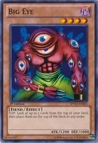 Big Eye BPW2-EN003 Yu-Gi-Oh card from Battle Pack 2: War of the Giants Round 2