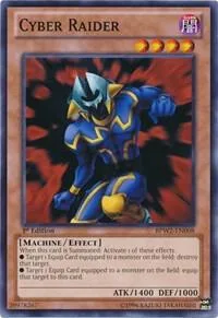 Cyber Raider BPW2-EN008 Yu-Gi-Oh card from Battle Pack 2: War of the Giants Round 2