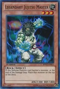 Legendary Jujitsu Master BPW2-EN011 Yu-Gi-Oh card from Battle Pack 2: War of the Giants Round 2