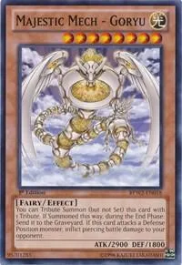 Majestic Mech - Goryu BPW2-EN018 Yu-Gi-Oh card from Battle Pack 2: War of the Giants Round 2