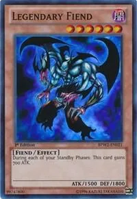 Legendary Fiend BPW2-EN021 Yu-Gi-Oh card from Battle Pack 2: War of the Giants Round 2