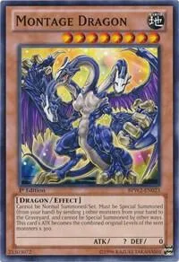 Montage Dragon BPW2-EN023 Yu-Gi-Oh card from Battle Pack 2: War of the Giants Round 2