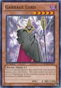 Garbage Lord BPW2-EN055 Yu-Gi-Oh card from Battle Pack 2: War of the Giants Round 2