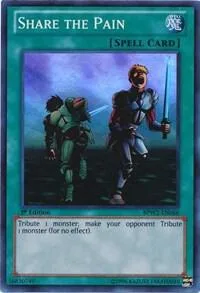 Share the Pain BPW2-EN066 Yu-Gi-Oh card from Battle Pack 2: War of the Giants Round 2