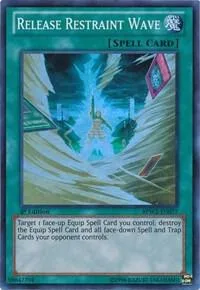 Release Restraint Wave BPW2-EN077 Yu-Gi-Oh card from Battle Pack 2: War of the Giants Round 2