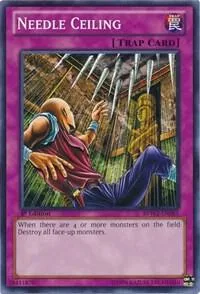 Needle Ceiling BPW2-EN081 Yu-Gi-Oh card from Battle Pack 2: War of the Giants Round 2