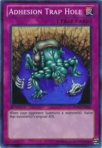 Adhesion Trap Hole BPW2-EN083 Yu-Gi-Oh card from Battle Pack 2: War of the Giants Round 2