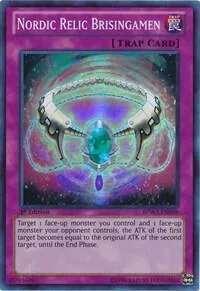 Nordic Relic Brisingamen BPW2-EN088 Yu-Gi-Oh card from Battle Pack 2: War of the Giants Round 2