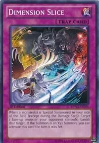 Dimension Slice BPW2-EN094 Yu-Gi-Oh card from Battle Pack 2: War of the Giants Round 2
