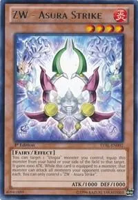 ZW - Asura Strike LVAL-EN002 1st Edition Yu-Gi-Oh card from Legacy of the Valiant