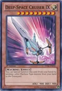 Deep-Space Cruiser IX LVAL-EN010 1st Edition Yu-Gi-Oh card from Legacy of the Valiant