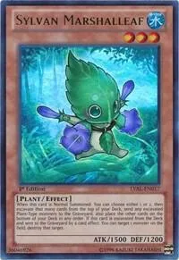 Sylvan Marshalleaf LVAL-EN017 1st Edition Yu-Gi-Oh card from Legacy of the Valiant