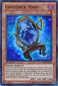 Ghostrick Mary LVAL-EN022 Unlimited Yu-Gi-Oh card from Legacy of the Valiant