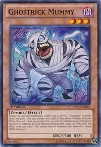 Ghostrick Mummy LVAL-EN025 1st Edition Yu-Gi-Oh card from Legacy of the Valiant