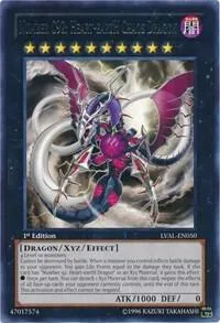 Number C92: Heart-eartH Chaos Dragon LVAL-EN050 Unlimited Yu-Gi-Oh card from Legacy of the Valiant