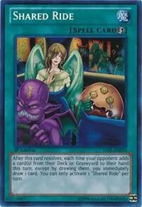 Shared Ride LVAL-EN070 1st Edition Yu-Gi-Oh card from Legacy of the Valiant
