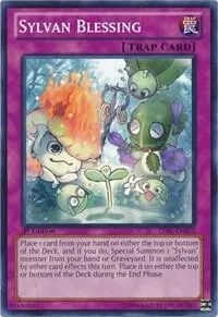 Sylvan Blessing LVAL-EN073 Yu-Gi-Oh card from Legacy of the Valiant