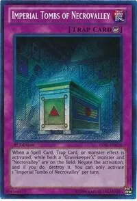 Imperial Tombs of Necrovalley LVAL-EN076 Unlimited Yu-Gi-Oh card from Legacy of the Valiant